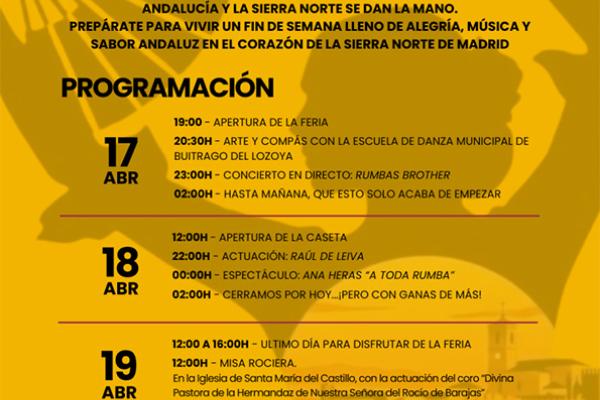 Feria de Abril- Buitrago del Lozoya