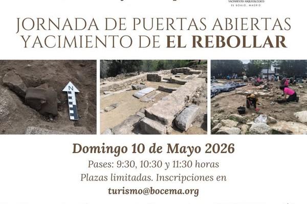 Jornada puertas abiertas Yacimiento El Rebollar 2026
