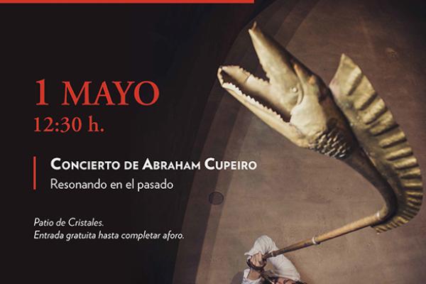 Concierto de Abraham Cupeiro con instrumentos de la antigua Roma