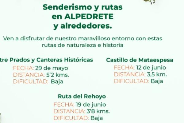 Sendas y rutas medioamientales mayores de 60