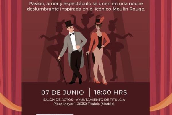 Teatro solidario "Moulin Rouge" en Titulcia