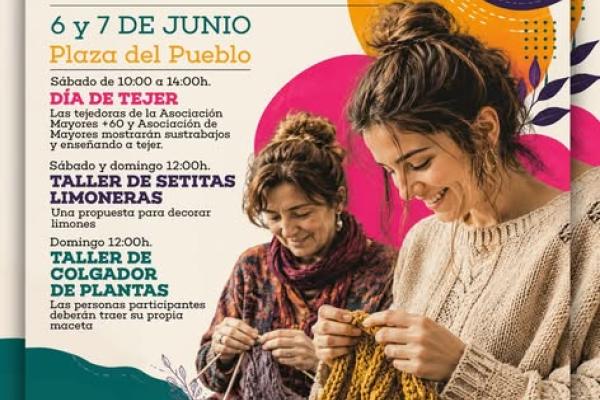 Mercado de las tejedoras en el Mercado Artesano