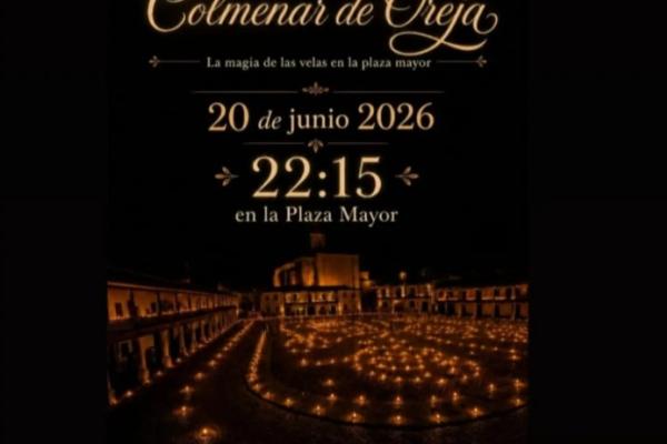iLúmina Colmenar de Oreja: La magia de las velas en la Plaza Mayor 