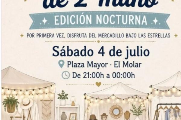 Mercadillo Nocturno de Segunda Mano de El Molar