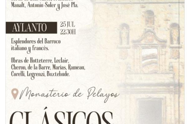 Conciertos Clásicos de Verano en el Monasterio de Pelayos