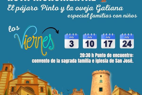 Ruta Monumental especial familias con niños. El pájaro Pinto y la oveja Galiana.