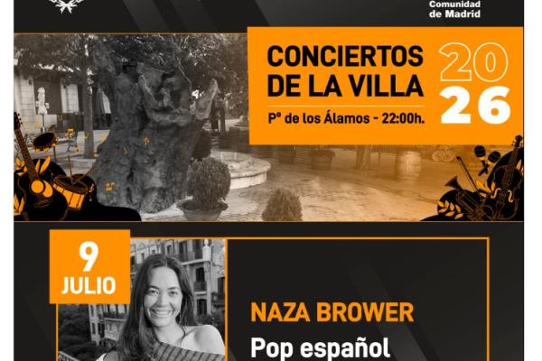 Conciertos de la Villa: Naza Brower