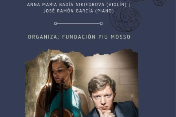 Concierto de violín y piano “Cantos compartidos”