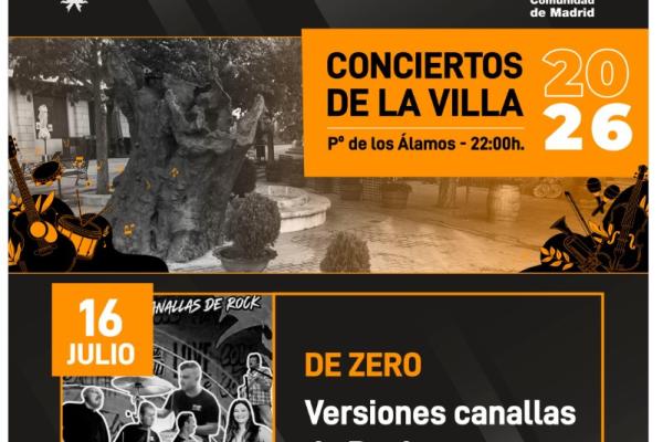 Conciertos de la Villa: Banda de Zero