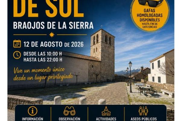 Eclipse en Braojos de la Sierra