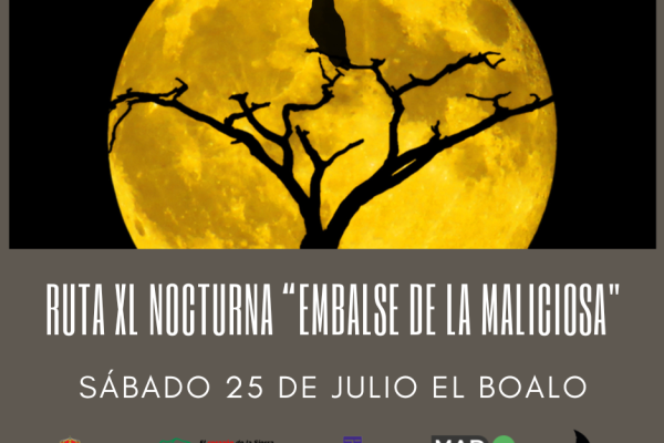 Ruta XL nocturna “El embalse de la Maliciosa”
