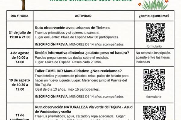 Actividades ambientales