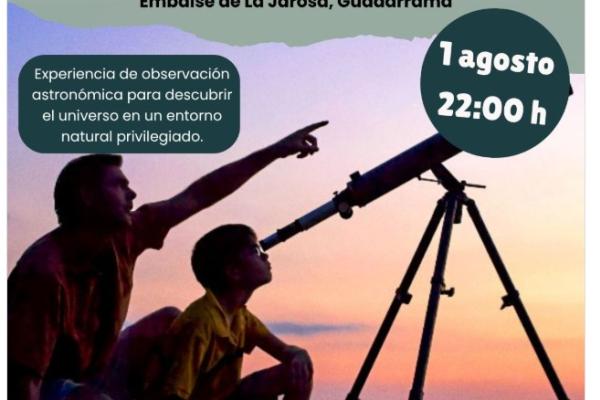 Observación estelar en Guadarrama