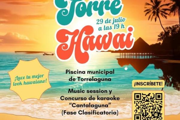  II Edición de  la fiesta hawaiana TorreHawai