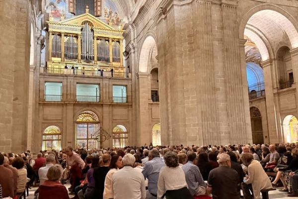 Concierto de Órgano en la Basílica del Real Monasterio de San Lorenzo de El Escorial .