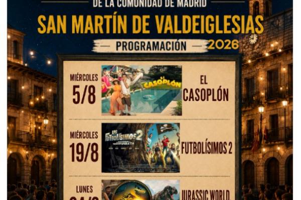 Cine de Verano en San Martín de Valdeiglesias