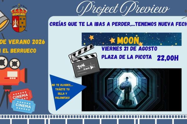 Cine en El Berrueco: Moon