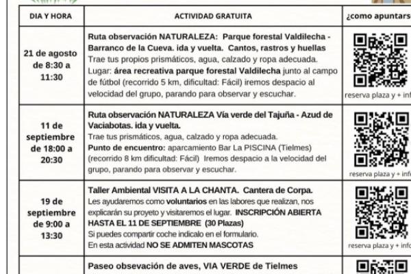 Rutas de Naturaleza