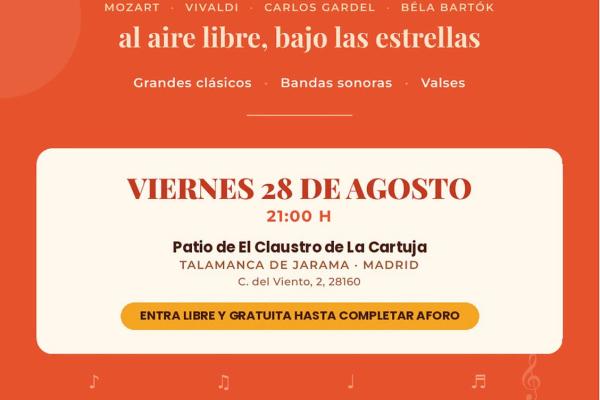 Concierto de Orquesta de Cámara: Quinteto de cuerdas