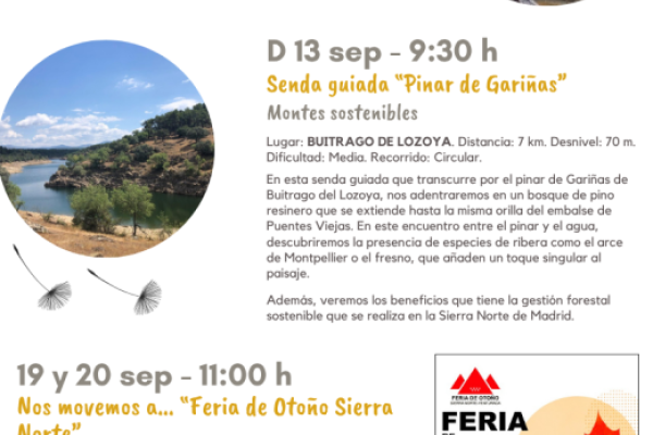 Turismo a tu ritmo “Paseando por Garganta de los Montes”