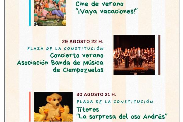 Fin de semana de cine y música