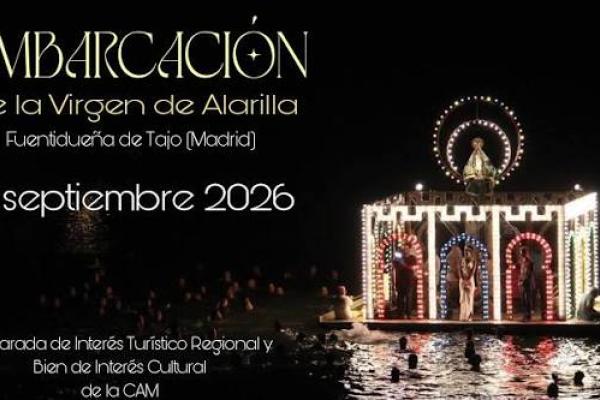Embarcación de la Virgen de la Alarilla 