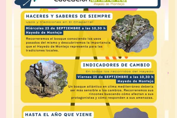 Indicadores de cambio · Hayedo de Montejo
