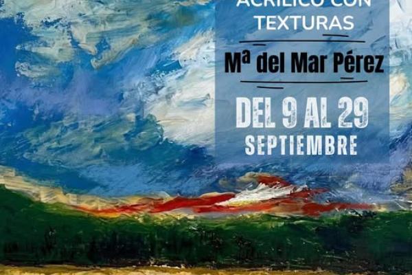  Acrílico con texturas, de María del Mar Pérez