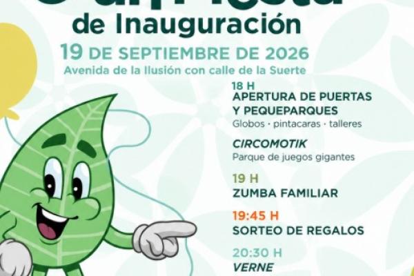 Inauguración del Parque Forestal Princesa Leonor