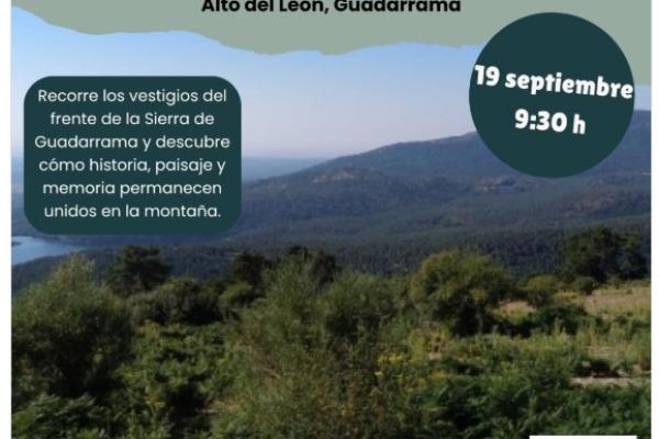 Ruta Por las Trincheras en Guadarrama