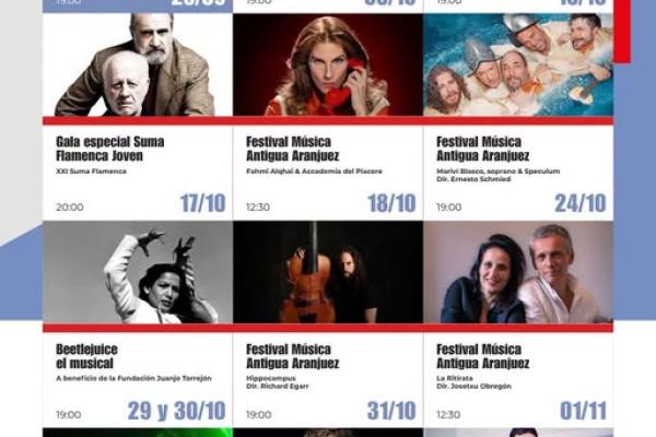 Programación Otoño Teatro Real Carlos III