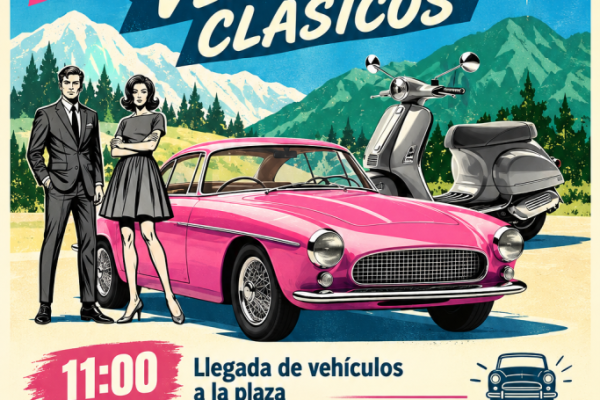 Exhibición de Vehículos Clásicos de Bustarviejo