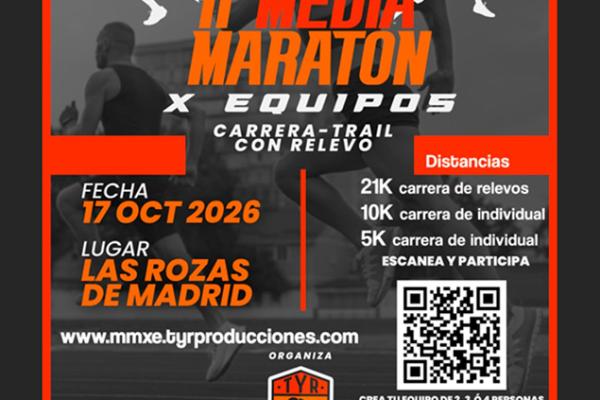 IV Trail Las RozasRun + II Media Maratón X Equipos