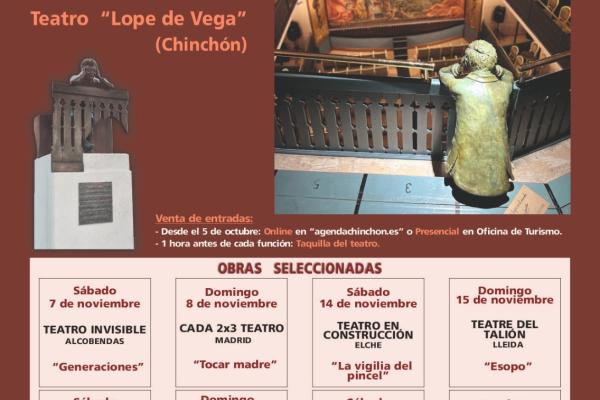 XXVIII Certamen Nacional de Teatro Aficionado «José Sacristán» de Chinchón 2026