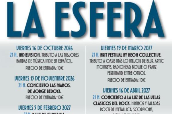 Vuelve Noches en La Esfera: cine, música y grandes melodías
