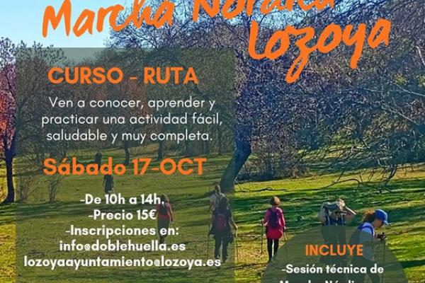 Curso-Ruta de Marcha Nórdica: Otoño en la Dehesa de Lozoya